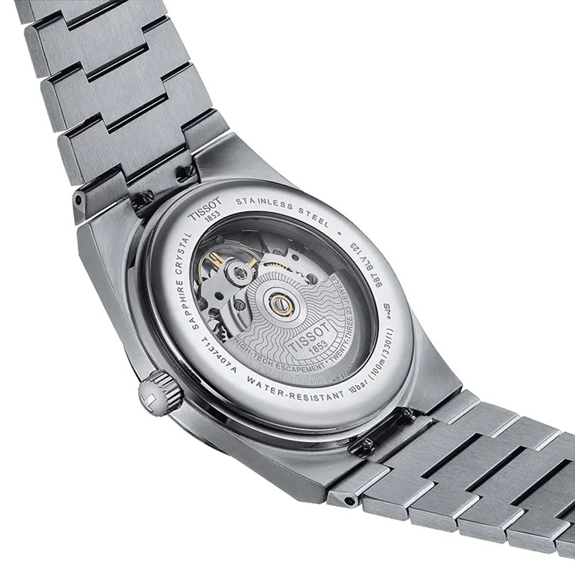 Tissot PRX Swiss Powermatic 80 Black Dial Men's Watch- T137.407.11.051.00